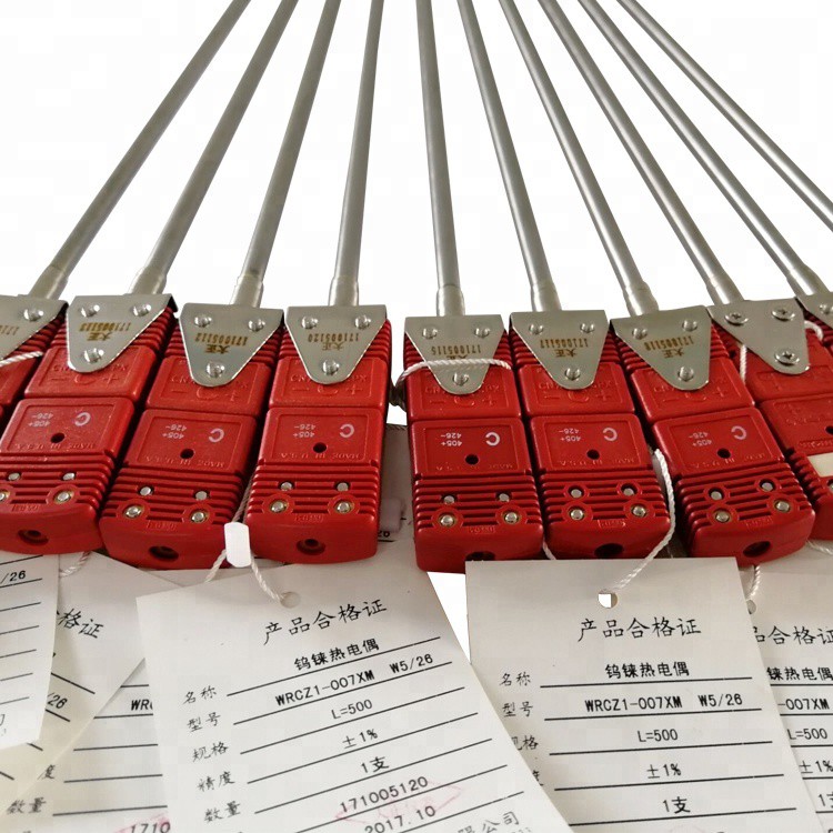 Wolfraam rhenium thermokoppel mo buis